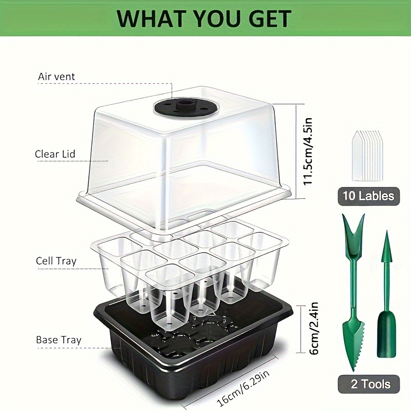 Kit de démarrage pour semis -  - Humidity Dome Kit avis et prix
