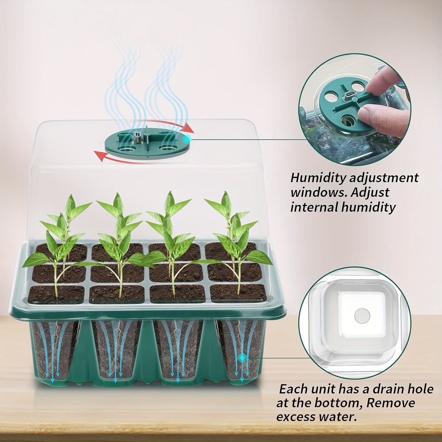 Kit de démarrage pour semis -  - Humidity Dome Kit avis et prix