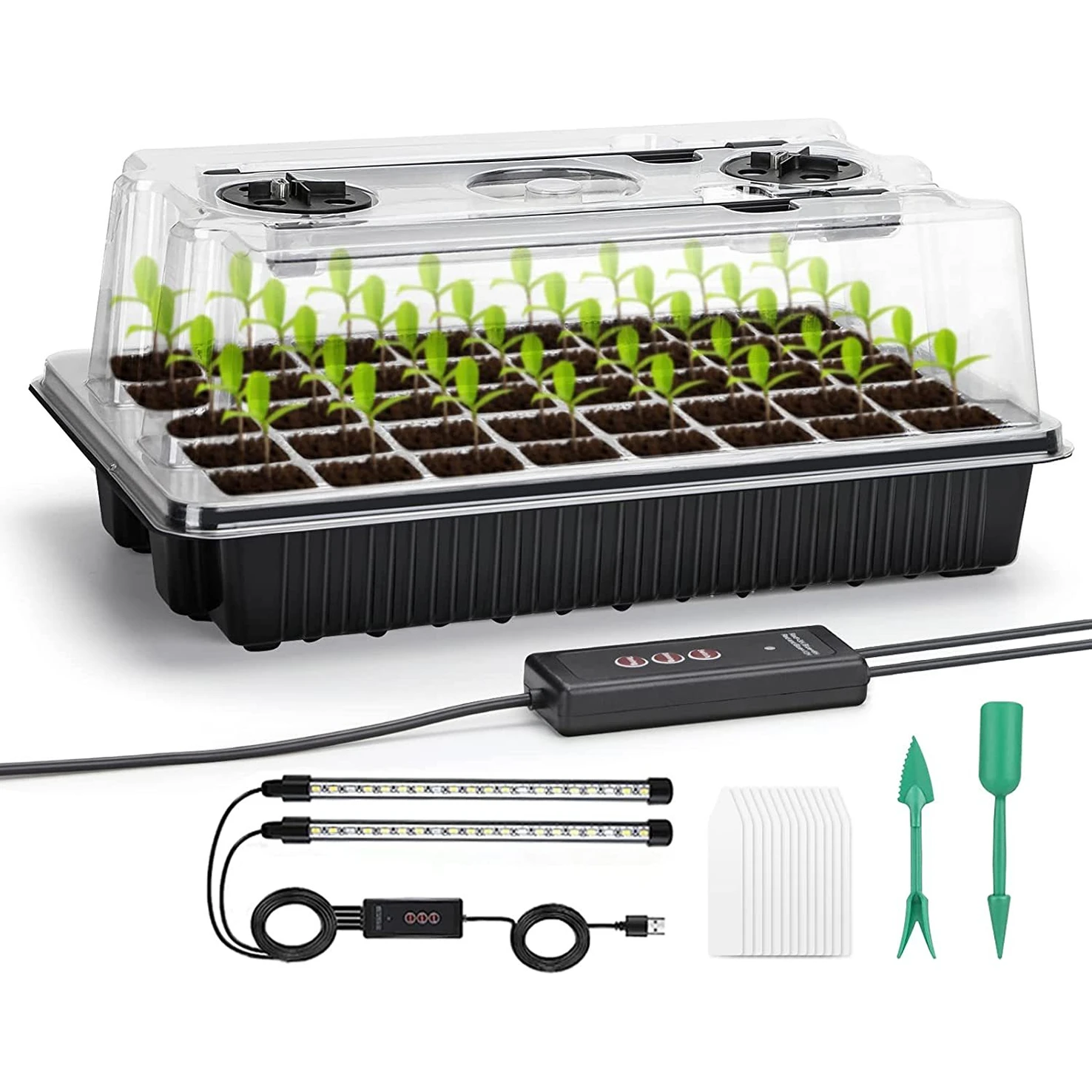 1 ensemble de plateaux de semi - Humidity Dome Kit avis et prix